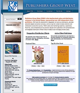 Publishers Group West is a distributor for indie book publishers