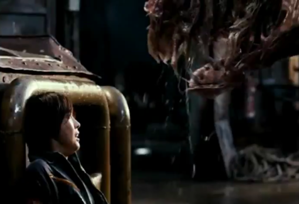 Ha Ji-Won faces off with the monster in Sector 7